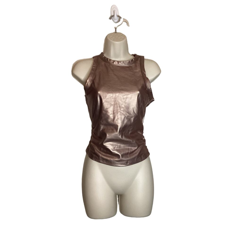 Metallic tank top